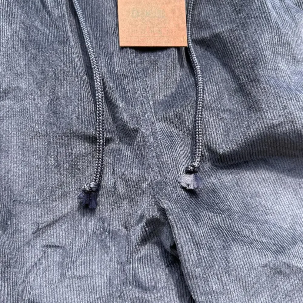 Men’s Mitchell & Ness Fred Segal Corduroy Tearaway Pants Navy Size 2XL $218 - Picture 6 of 14